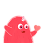 粉色小怪兽png素材 #陆星潭