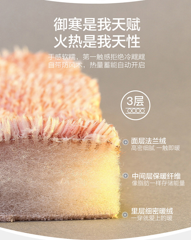 睡衣女冬加厚加绒可爱珊瑚绒秋冬三层夹棉保...