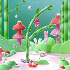 tsprite采集到Z——竹子