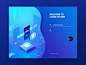 Login System sketch ui illustration