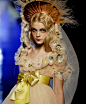 Jessica Stam by Jean Paul Gaultier Haute Couture