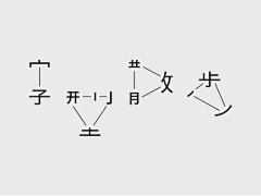 MK_苍雨采集到酷字体