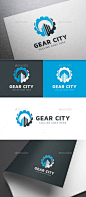 城市齿轮标志——符号标志模板City Gear Logo - Symbols Logo Templates抽象,建筑师,建造,建筑,建筑,圆,城市社区,建设,发展,市中心,金融,家里,房子,住房、工业、工业、保险、徽标、制造、市场、办公室、房地产、物业出租,圆的,摩天大楼 abstract, architect, build, building, buildings, circle, city, community, construction, development, downtown, finance