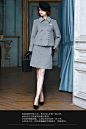 希区瑞普 高端95%澳洲厚羊毛呢时尚职业套装裙OL复古两件套T0119-tmall.com天猫