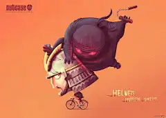 可爱的巨型小怪兽插画-西班牙Juan Carlos Paz-BAKEA-插画作品 [75P] 2/3 - 美术插画 -手机版 - Powered by Discuz!