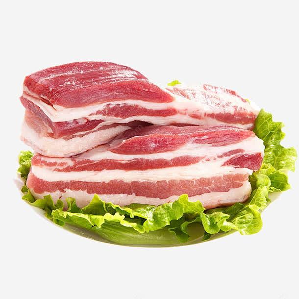 实物生鲜新鲜五花肉png免抠素材_新图网...