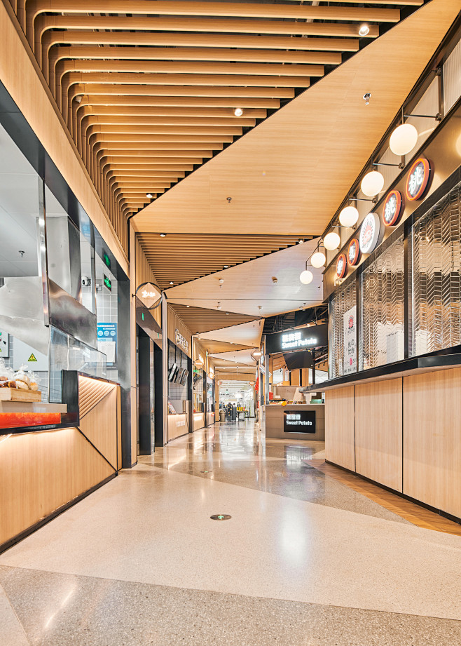 商业空间 室内设计 餐饮空间 architecture interior design 主题街区 商业空间设计 夏谷暑雨 空间设_5565733953