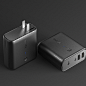 Anker 充电器+充电宝二合一Switch 适用苹果便携移动电源出行神器-tmall.com天猫