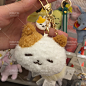 名创优品miniso 萌宠头型毛绒挂件钥匙扣 包包书包挂饰-淘宝网