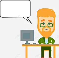 绘加班男子办公插画矢量图 免抠png 设计图片 免费下载 页面网页 平面电商 创意素材