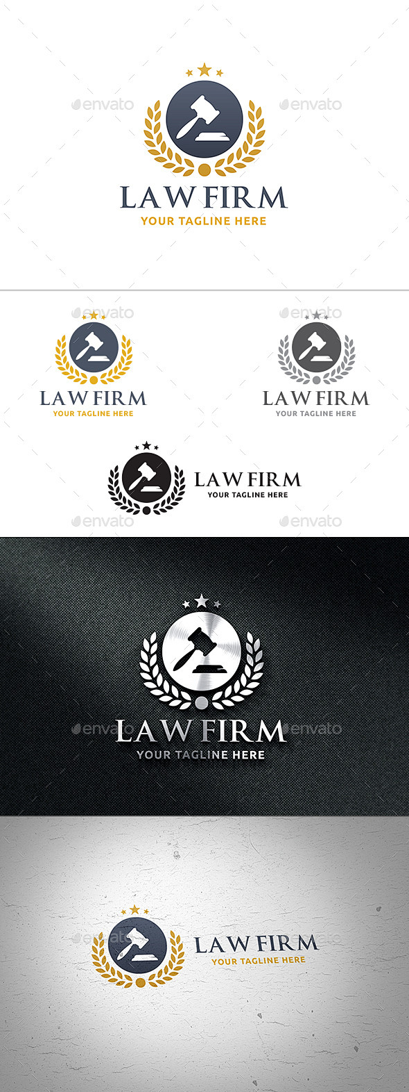 律师事务所的标志——符号标志模板Law ...
