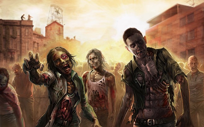 My neighbors are Zom...