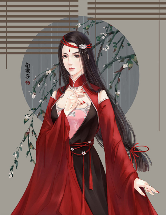 小红花~-南歌子子子 
