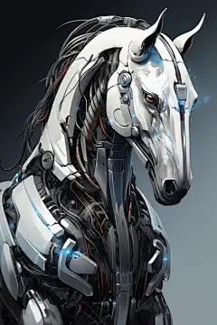 十二生肖机器动物马耳朵动物图片