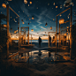 ai stable diffusion midjourney artificial intelligence Digital Art  concept artwork digital illustration concept art digital painting