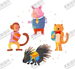 矢量动物 【酷图网】矢量动物,野生动物,生物,凶猛动物,非洲动物,可爱动物,宠物,动物,卡通动物,动物世界,动物背景,动物表演,动物展板,动物宣传画,童话世界,动物王国,幼儿园,动物园,动物形状,动物挂壁,农场动物,家禽,海洋动物,海底动物,各类动物,卡通,动漫,图案,漫画,手绘,插画,彩绘,可爱,昆虫,