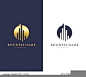 Real Estate Business Logo Template, Building, Property Development, and Construction Logo Vector Design Eps 10 with luxury gold color