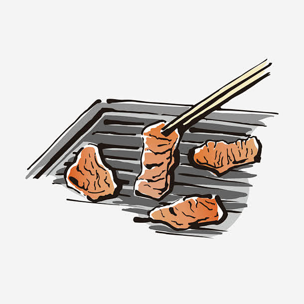 烤肉饮食肉矢量图免抠素材 创意素材 pn...
