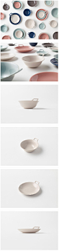 totte-plates带把手的盘子 | nendo 生活圈 展示 设计时代网-Powered by thinkdo3