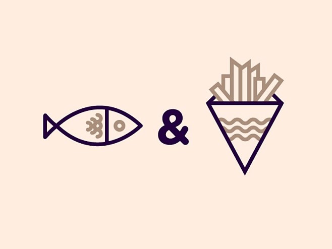 鱼和薯条快餐店VI