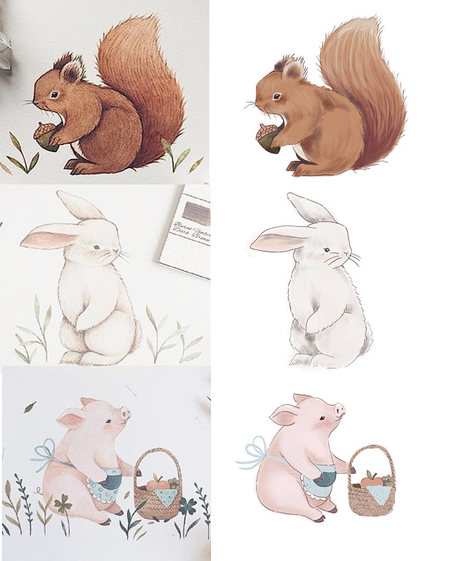 动物插画