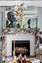 Arc de Triomphe/Av Marceau : Interior Design Photography for Gerard Faivre, Decorator.