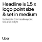 Uber Brand : Review each element of our system: logo, typography, color, photography, motion, illustration, iconography, composition, tone of voice, and channel playbooks.