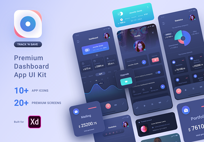 UI Kits : "Track n S...