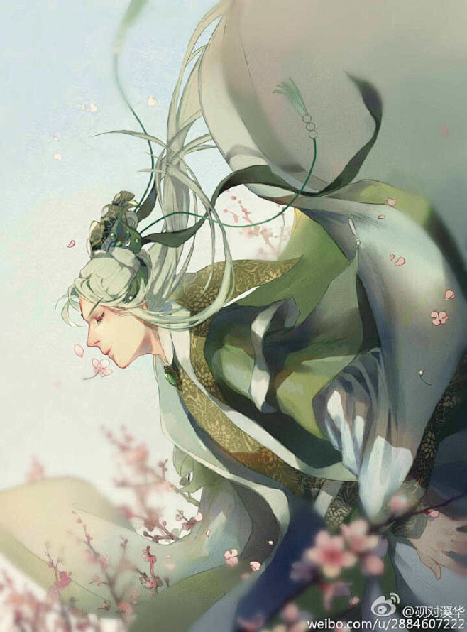 古风手绘插画