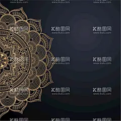 金色古典花纹  - 源文件下载【酷图网】金色古典花纹,黑色背景,典雅,复古,艺术,装饰,民族风花纹,花纹背景,图案样式,欧式,古典