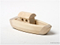 wooden boat toy: 
