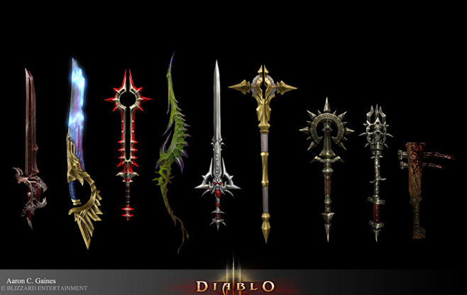 Diablo 3 Weapons