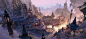 Village in the mountains