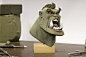 Orcs Bust Sculpt, Damien Dozias : Orc Bust Sculpt Practice.
Original Design by Max Grecke : https://www.artstation.com/artwork/orc-goblin-head-sketches-1
Render in Keyshot.