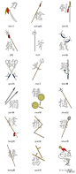 #中国古代十八般兵器#刀、枪、剑、戟、斧、钺、钩、叉、鞭、锏、锤、挝、铛、棍、槊、棒、拐、流星。