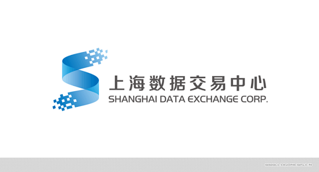 上海数据交易中心公布全新形象LOGO