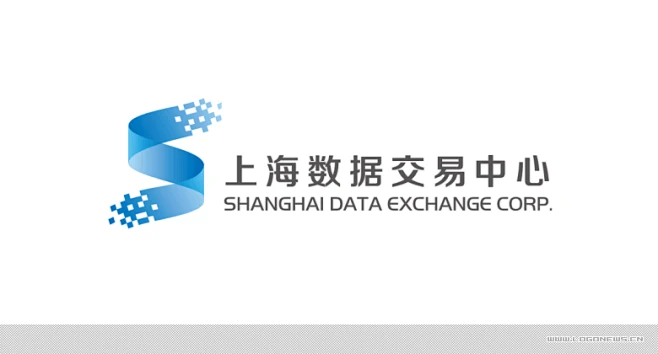上海数据交易中心公布全新形象LOGO-花瓣网
