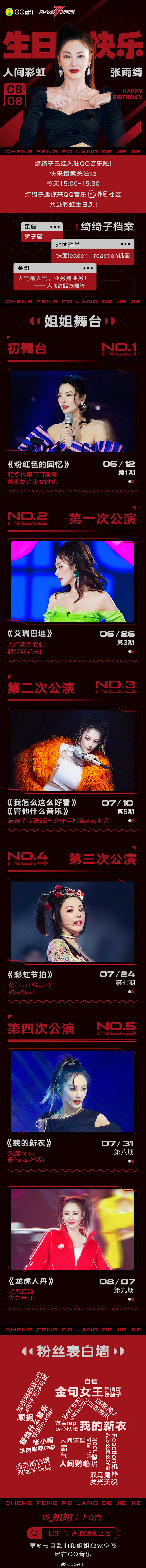 #乘风破浪的姐姐1# 综艺长图 活动长图...