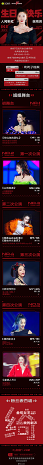 #乘风破浪的姐姐1# 综艺长图 活动长图 排版参考
