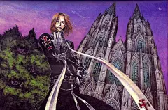 【贴图】《圣魔之血 Trinity Blood》小说插画（巴洛克吸血鬼）_月上梢头吧_百度贴吧