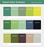 #设计秀#不同色系的33种配色方案，为设计找一点灵感 ​​​​！转需~ ​​​​