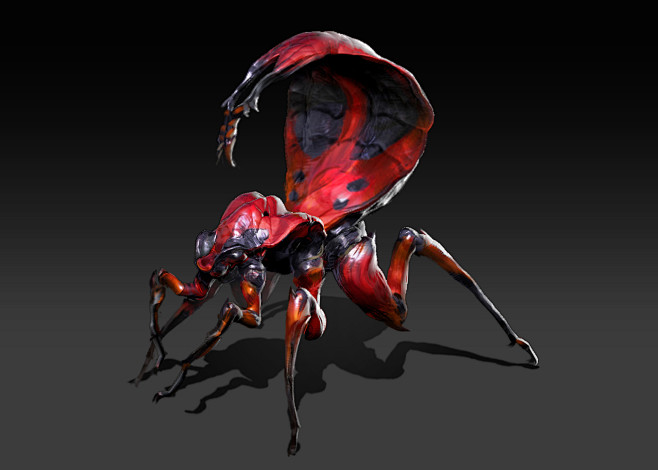 亡灵恶魔战士#邪恶角色怪物#昆虫型怪物