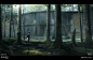 The Last of Us: Part II - Museum Entrance , Ricky Ho : Concept Art for The Last of Us: Part II