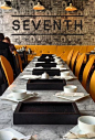 Seventh Tea Bar | Costa Mesa, CA #laurenmaximovich #interiordesign #restaurant