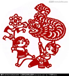 舞龙灯 金童玉女