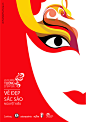 VietNam Traditional Opera Event Poster (Tuong Event) : Vietnam Traditional Opera poster refer to Asia Art Movement. It is impressive Cutural such as China, Japan, India...