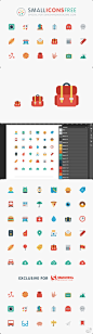 【每日素材！54款小清新icon图集】 很漂亮哟！PNG文件有两种尺寸（32×32和64×64像素）。该组还包括样本文件，以便您可以在Photoshop中使用颜色色板调板中选择颜色。包含svg及ai格式。@微盘 下载请戳：http://t.cn/8kNR8VZ @bubble丹