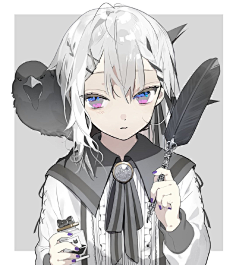 二次元胸像-花瓣网|陪你做生活的设计师 | CG原画的X先生的照片 - 微相册