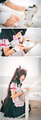 【周三福利】#cos正片#  #nekopara# #ネコぱら#  #巧克力与香子兰#  
出镜：@艾莉娜 
摄影：@无齿的午饭饭 

~感谢供稿！~ ​​​​