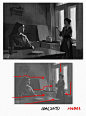 韩国画师Sunkist对于电影画面构图的分析联系，有电影爱好者看出里面分别有什么什么电影了吗~ more：O网页链接 ​​​​